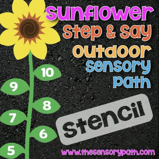 Sunflower S&S Stencil