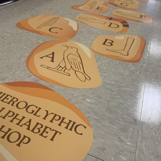 Heiroglyphic Alphabet Hop