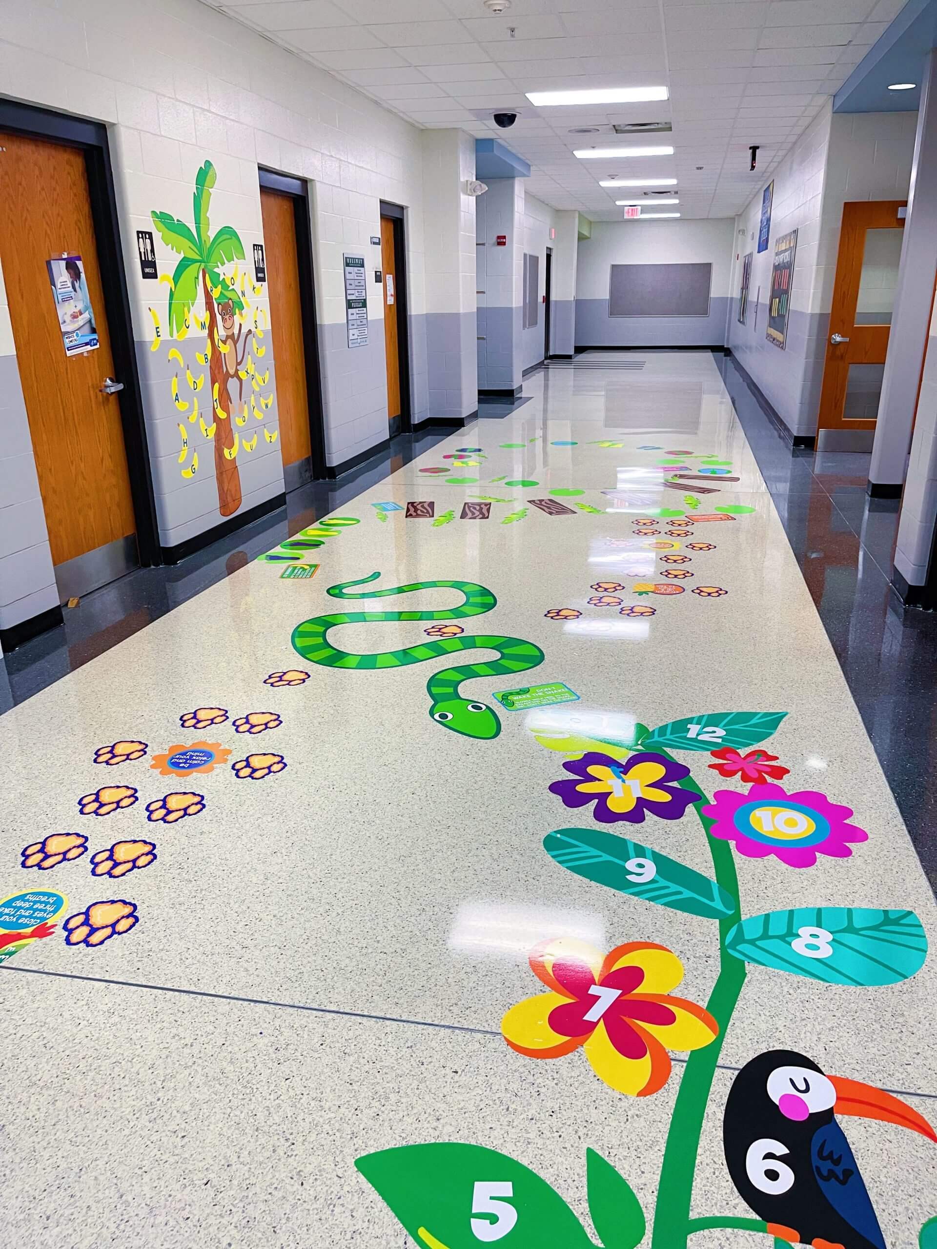 Sensory Hallway Path Package for Elementary Schools